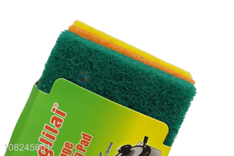 Best Sale Kitchen Scouring Pad Cleaning Sponge With Good Quality