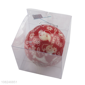 Best selling cute design christmas decoration hanging christmas ball