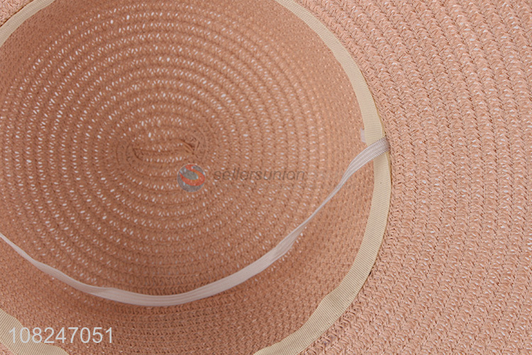 Popular style fashion straw hat ladies all-match accessories