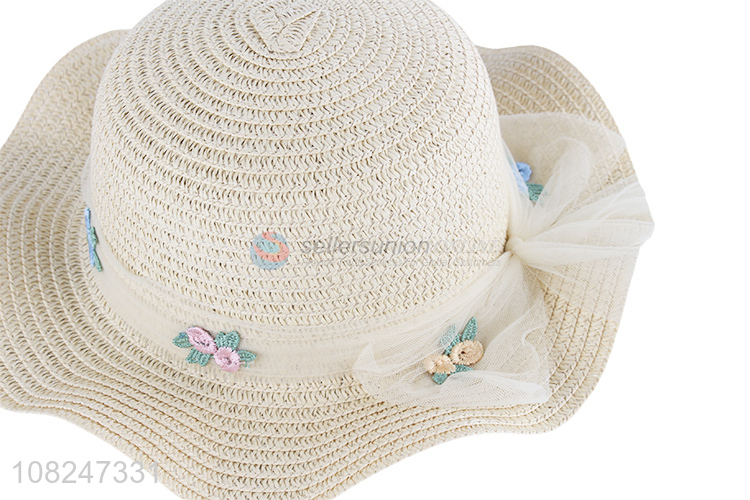 Online wholesale fashion sunhat girls straw hat