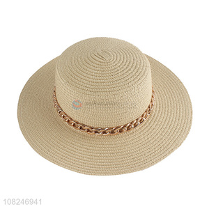 Hot selling ladies cool starw hat fashion accessories