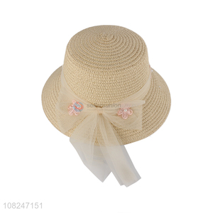 New arrival creative woven straw hat girls fashion hat