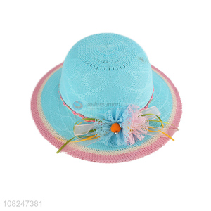 China market creative fashion sunhat girls cute straw hat