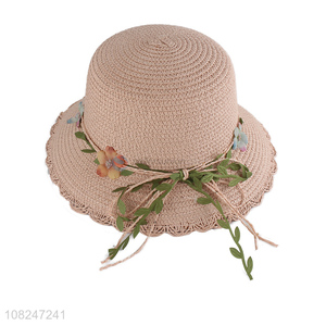 Hot selling creative small fresh sunhat girls cute hat