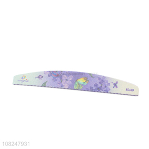 New arrival 80/80 grit exquisite nail file sanding file manicure tool