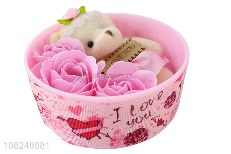Hot items Valentine's Day creative gifts set bears set for girls