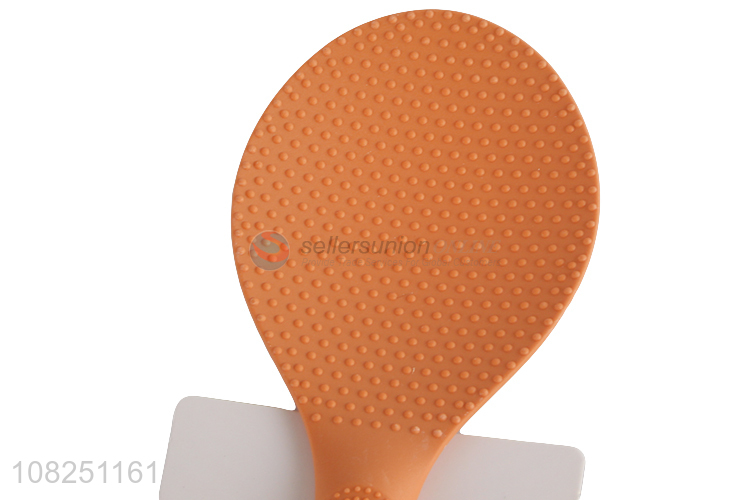 High Quality Standing Non-Stick Rice Scoop With Soft Handle
