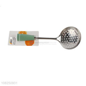 Good Quality Cooking Utensil Stainless Steel Slotted Ladle