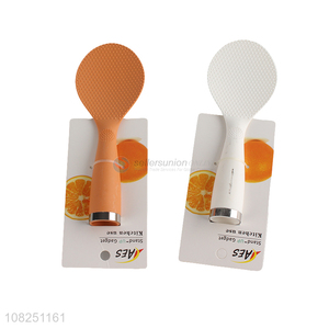 High Quality Standing Non-Stick Rice Scoop With Soft Handle