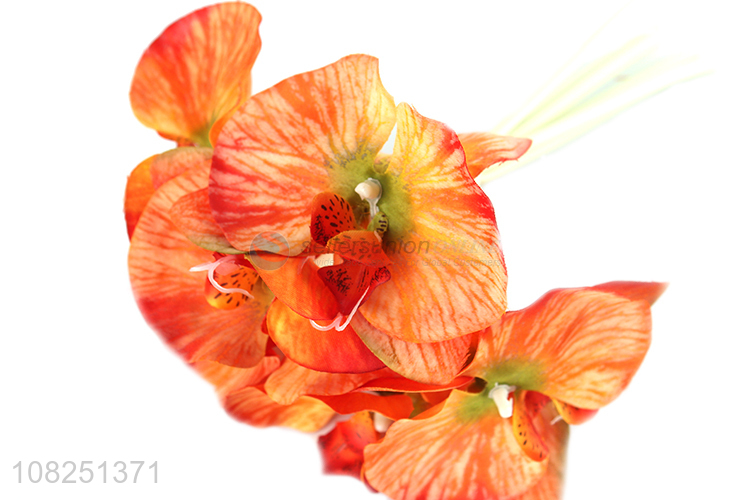 Good Sale Plastic Phalaenopsis Bouquet Artificial Flowers