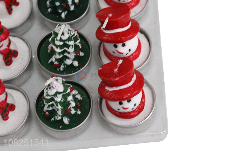 High quality cute christmas candles scented candles
