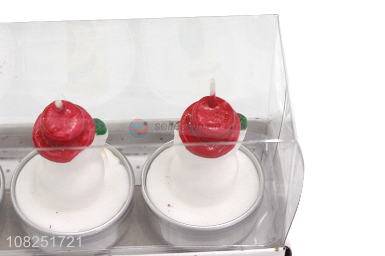 Best selling mini snowman candles party scented candles