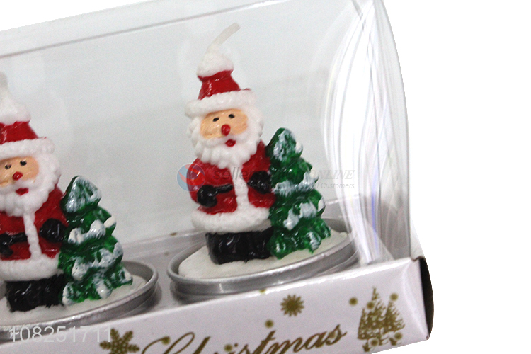 Wholesale price cute scented candle set for christmas