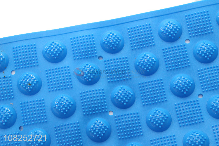 Good quality anti-slip pvc massage bath shower mat with suction cups