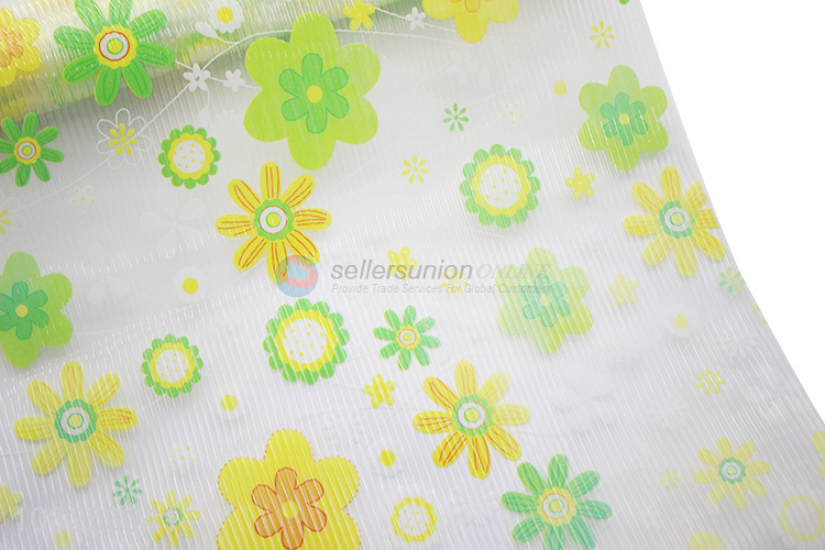 China supplier flower printed fridge drawer liner anti-slip mat
