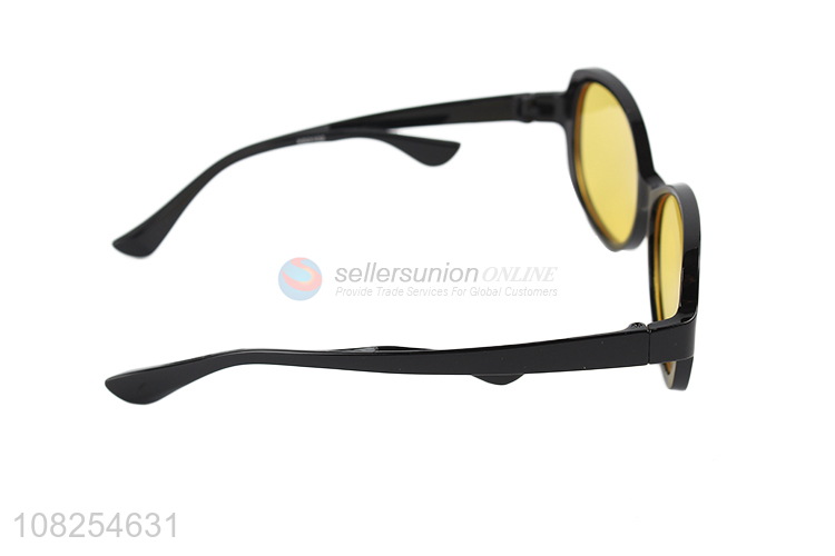 Wholesale Yellow Lenses Sunglasses Fashion Adults Eyeglasses