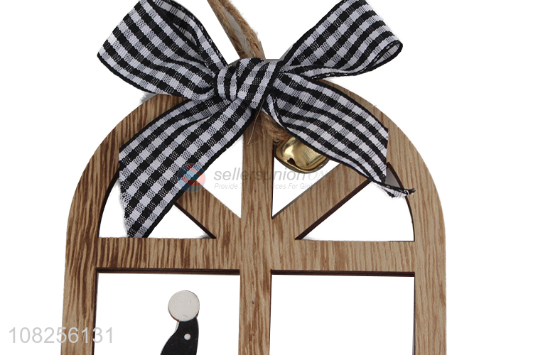 High quality wooden Christmas tree ornament home party farmhouse