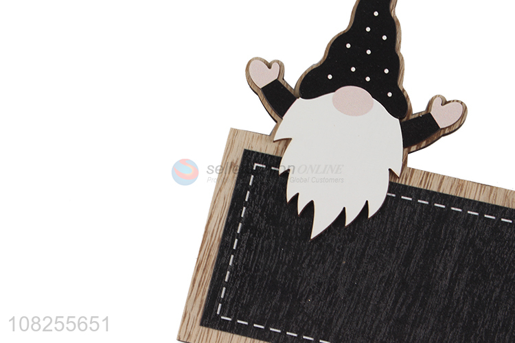 High quality wooden Christmas blackboard message board for decoration