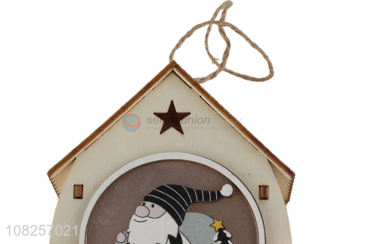 Wholesale price wooden crafts home christmas decoration