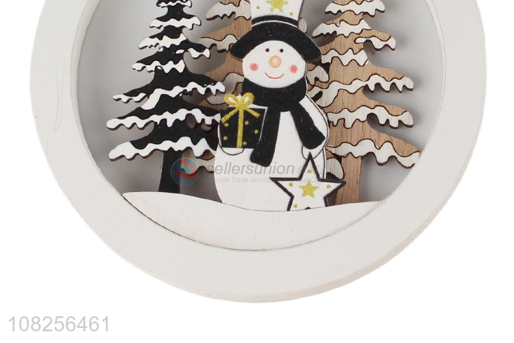 Factory wholesale snowman decoration christmas pendant