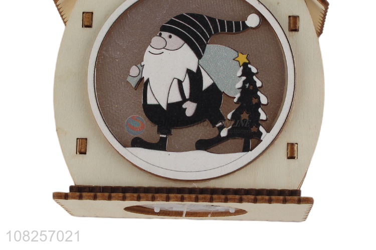 Wholesale price wooden crafts home christmas decoration