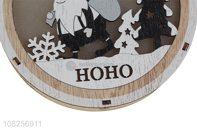 High quality creative wood carving hang brand for party