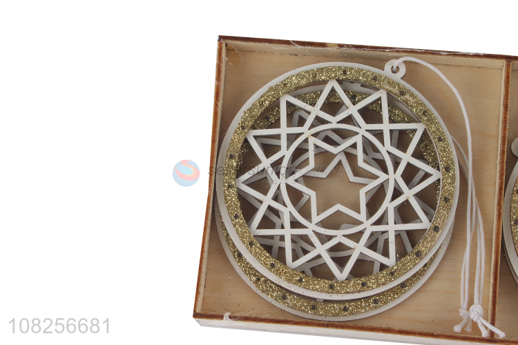 China market wooden pendant christmas party hang brand