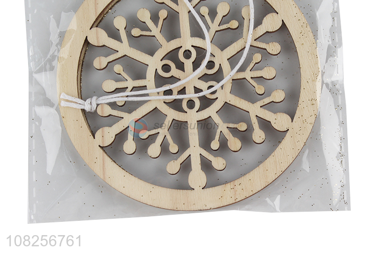 High quality creative wooden pendant christmas for sale