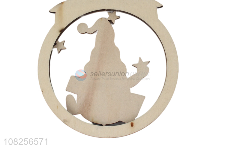 Factory wholesale creative wooden hang brand for christmas