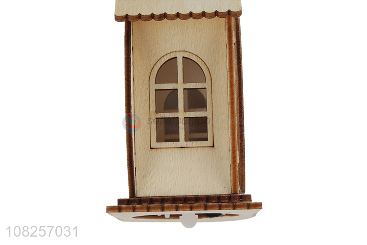 Yiwu market wooden pendant christmas crafts decoration