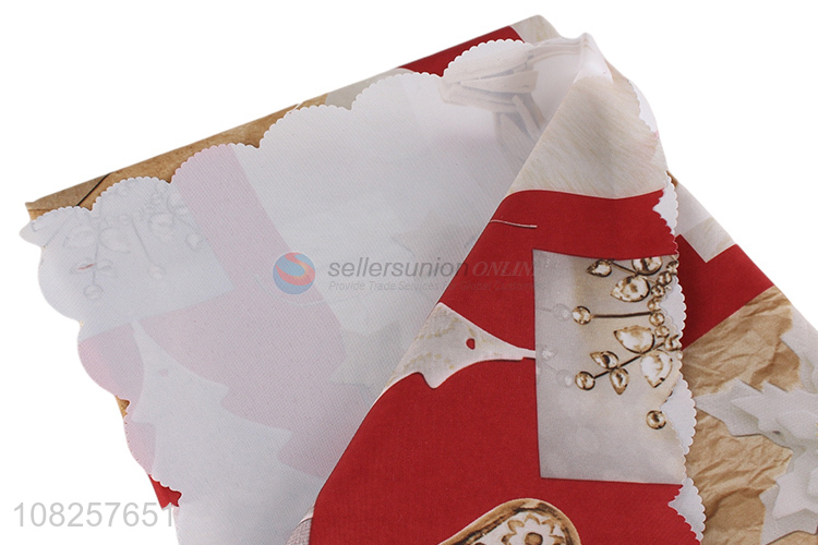 Hot Selling Polyester Table Cloth For Christmas Decoration