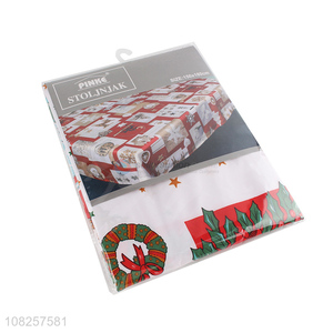 Popular Christmas Decoration Rectangle <em>Tablecloth</em> Wholesale
