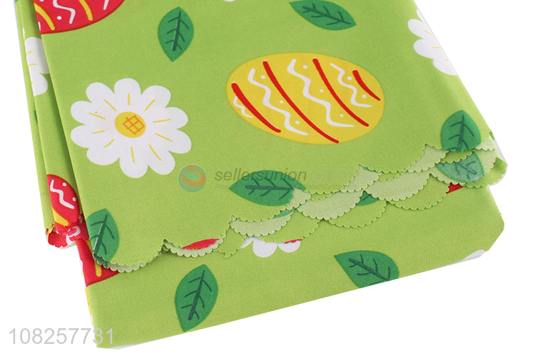 Newest Rectangle Table Cloth Fashion Easter Table Decoration