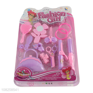 Hot selling cute design girls beauty toys pretend play set toys