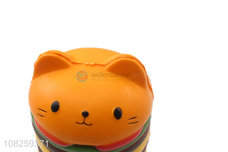 Yiwu market funny cartoon stress relief toy pu foam vent toy