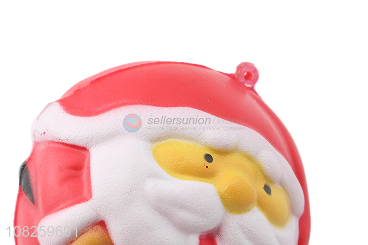 Popular design pu foam Christmas stress balls squeeze balls