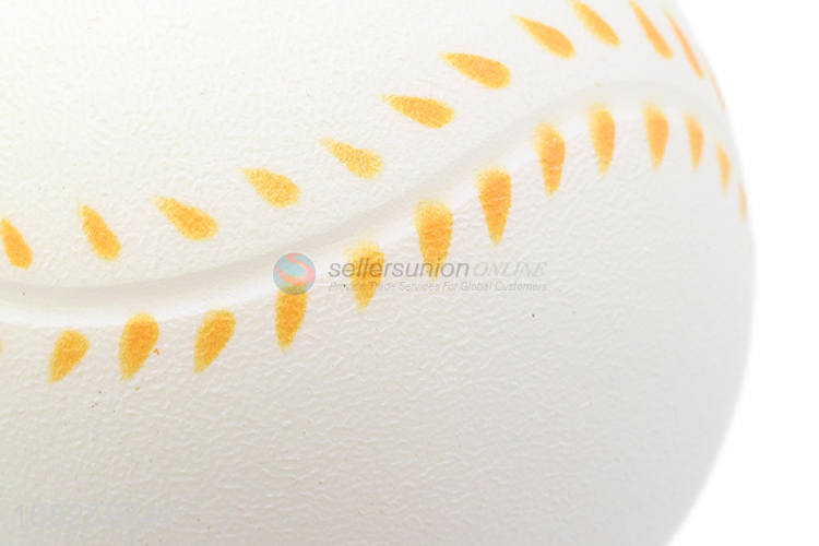 Yiwu market stress relief squishy baseball squeeze toy ball