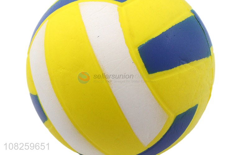 Low price relax squeeze toy ball slow rising toy volleyball
