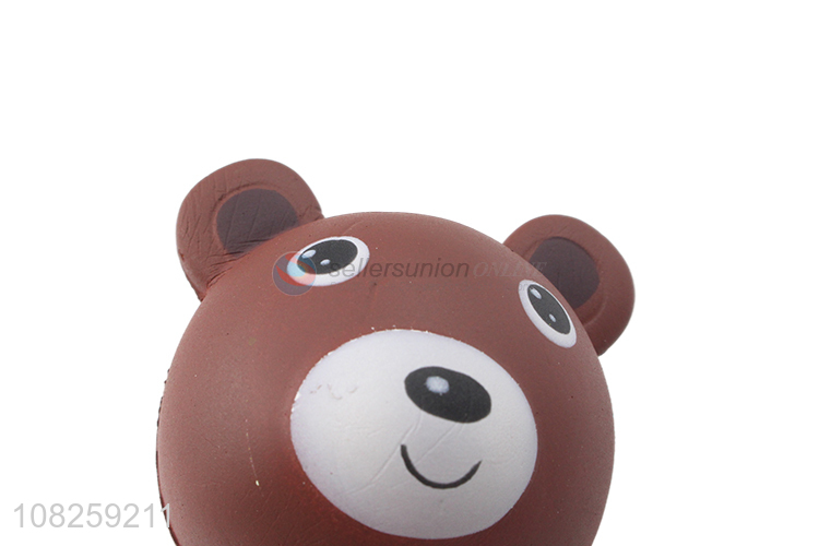 Factory price soft stress relief pu foam slow rising toy animal
