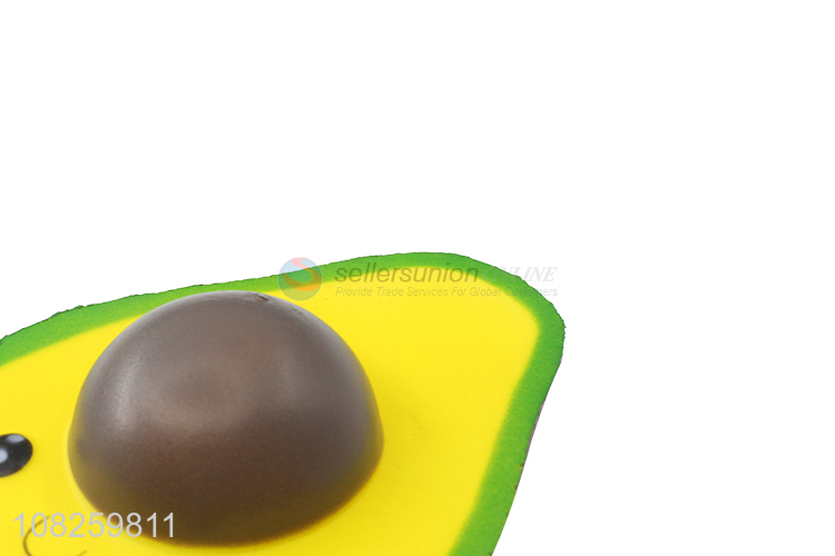 High quality squishies avocado slow rising fruit squishy toy