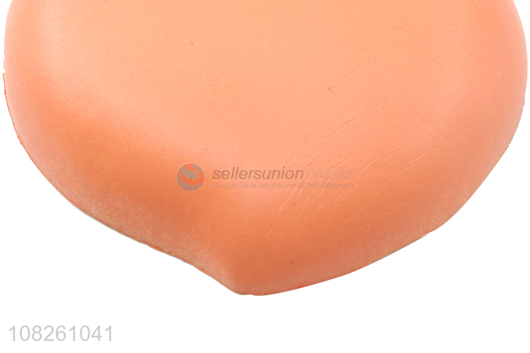 Good quality cute peach cell phone sticker vent toys