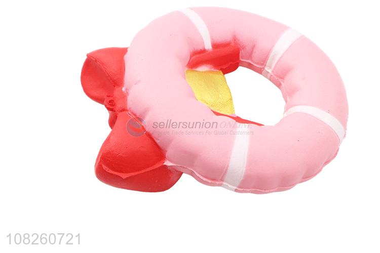 Good quality cartoon Christmas bell vent toy slow rebound toy