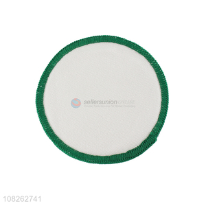 Recent design green edge makeup remove cotton pad