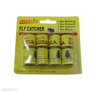Wholesale fly strips fly traps gnat killer traps no baiting no poisons