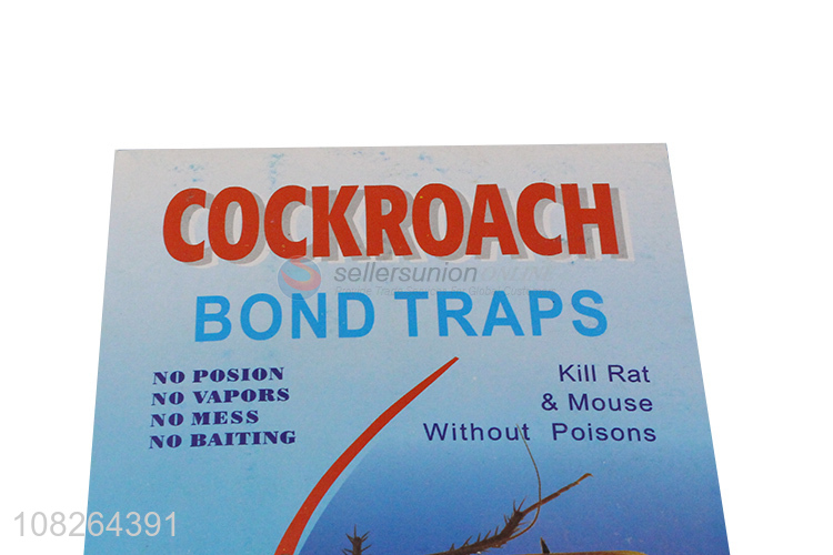 Wholesale cockroach glue trap sticky cockroach board no poisons