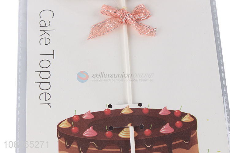 Best selling crown shape happy birthday cake topper