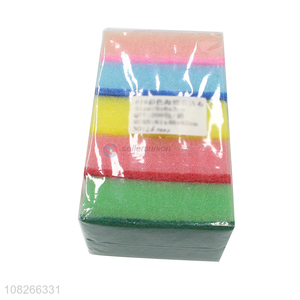 Popular Colorful Sponge Kitchen Cleaning Sponge Set