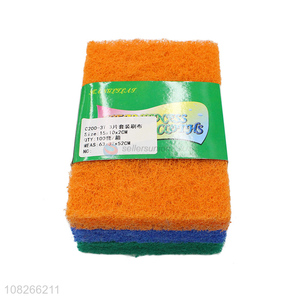 Wholesale 3 Pieces Scouring Pad Best Kitchen Scrubber