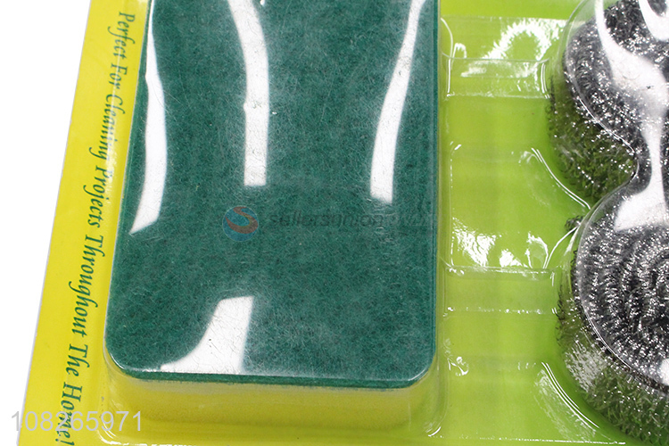 Good Price Scouring Ball Sponge Scouring Pad Set