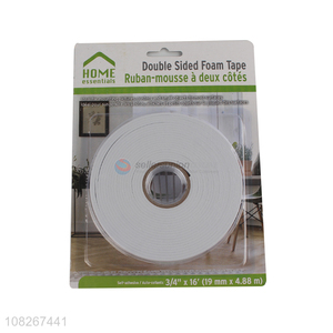 China supplier double sided foam tape heavy duty adhesive strip